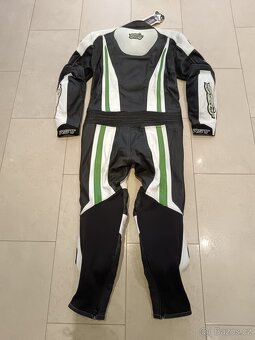 RST-Pánská kožená moto kombinéza, jednodílná - 9