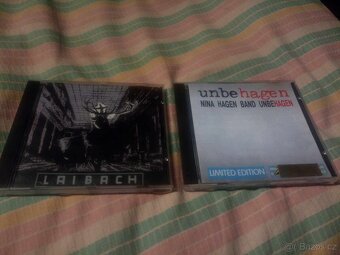 CD SAXON, AHA, KELLY FAMILY, YES, GILLAN, N. HAGEN, LAIBACH - 9