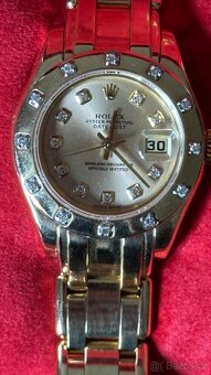 Dámské zlaté hodinky Rolex - 9