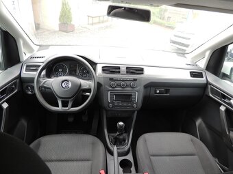 VW Caddy 2.0TDi,75kw,5míst,2018,ČR,2maj.2xšoupačky,-21%DPH - 9