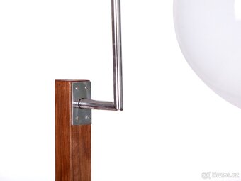 Velká podlahová lampa v ArtDeco stylu, nová elektroinstalace - 9