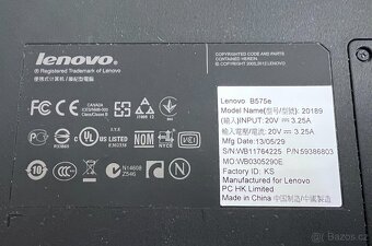 Lenovo B575e / AMD E2-1800 / 4GB RAM / 128GB SSD / 15.6" - 9