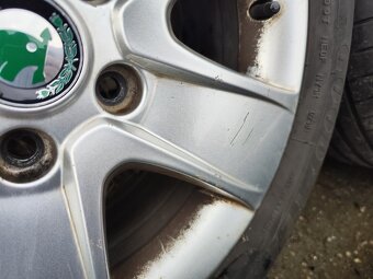 16"letní alu sada Crateris 5x112 origo Škoda Octavia 2 Golf - 9