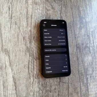 IPhone 13 mini 128GB, černý, 100% bat., (rok záruka) - 9