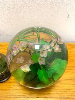 Retro dekorace živé květy 70. léta - 9