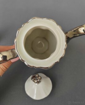 Krásný porcelánový mokka set od Kunst-Palette Regnitzlosau - 9