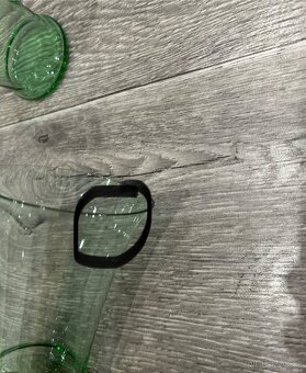 Retro skleněný set - 9