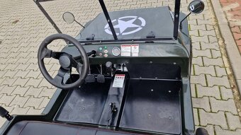 Mini Jeep Willys 150ccm děti a dospělé, 3 rychlosti vpřed - 9