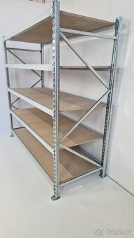 Průmyslový policový regál – pevný a kvalitní. - 9