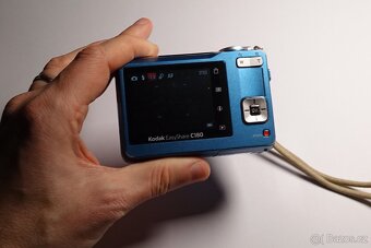 Kodak EasyShare C180 Modrý - 9