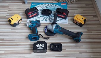 Redukce-Adaptér Aku Milwaukee/DeWALT,pro nářadí MAKITA 18V. - 9