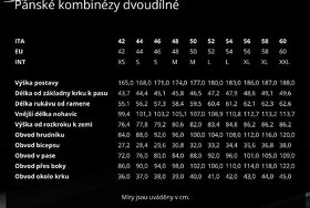 Yamaha Dainese-Pánská moto kombinéza, dvoudílná - 9