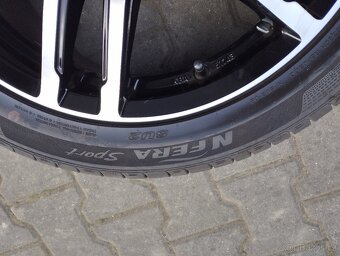 ALU kola 5x100 r17 + pneu - 9