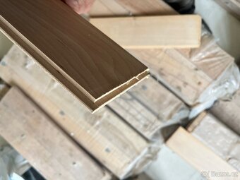 Dřevěná podlaha 40m2, masivní buková, tl.12mm,šíře 105mm - 9
