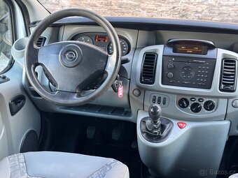 Opel Vivaro, 2.0i,L2H1,1.MAJ,KLIMA,8MÍST - 9