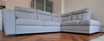 Rozkládací rohový gauč s úložným prostorem - 9