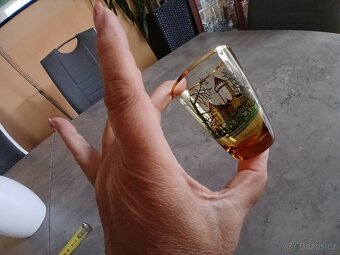 Malá retro sběratelská sklenička Konopiště - 9