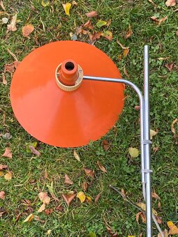 lampa retro lampa stojací lampa pokrok žilina chrom - 9