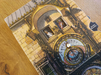 Vojtěch Kubašta 2x retro pohlednice staré leporelo - 9