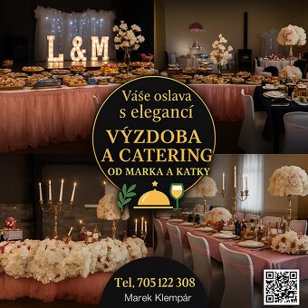 Výzdoba, catering - 9