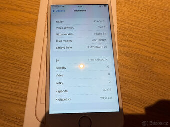 Apple iPhone 6S 32GB Gold - kompletní balení - 9