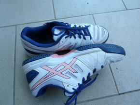 Boty,tenisky Asics gel,39,5,kožené - 9