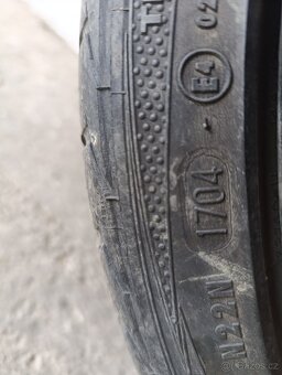 origo alu kola Audi TT 5x100 s pneu 205/40 r17 - 9