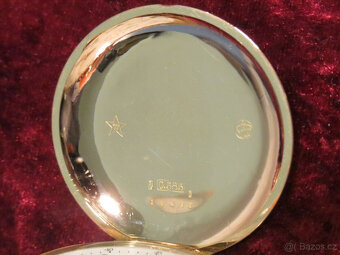 HISTORICKÉ Nádherné kapesní hodinky ~1890 GLASHÜTTE UNION - - 9
