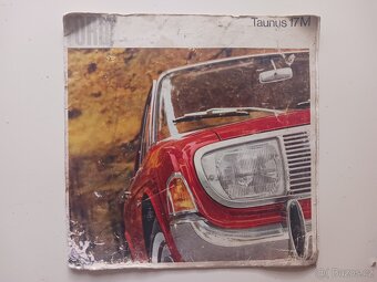 Dobové retro prospekty, manuály Ford Taunus, Cortina, Consul - 9