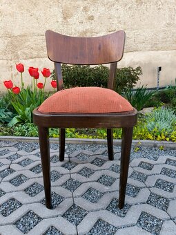 Starožitné Art Deco jídelní židle Thonet, 30. léta - 9