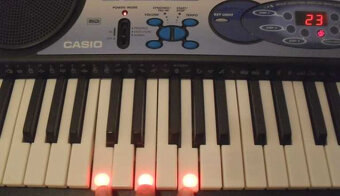 Klávesy Casio LK-40 učící - 9