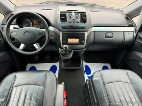 ► MERCEDES BENZ VIANO 2,2 CDI LONG - 120 kW, PARK. SENZORY◄ - 9