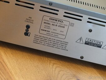 ONKYO K-200R auto-reverse Stereo TapeDeck(1990-91) - 9