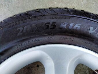 Alu kola originál Opel, 6J x r16, 5x110, ET 44, Letní pneu - 9