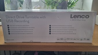Nový gramofon Lenco L-3808 v barvě matt grey - 9