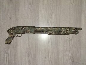 airsoft brokovnice Mossberg 500 s DIY KRYLON camo - 9