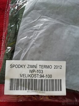 Oblečení, věci, AČR, armádní, vojenské. - 9