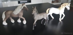 Schleich koně koníci Ryzák. Lusitano, Achal, různé - 9