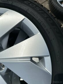 ZÁNOVNÍ Kompletní alu VW Golf 5x112r17+205r50r17 zimní - 9