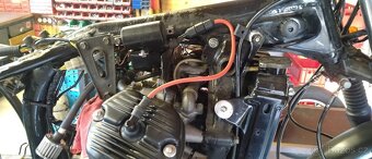 Honda CX 500 nedokončená stavba - 9