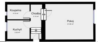 Pronájem bytu 1+1 Praha 5 - Smíchov - 9