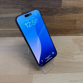 iPhone 15 Pro 128GB, modrý, 96% baterie (rok záruka) - 9