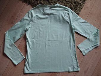 Červené,zelenkavé tričko,halenky,šaty vel.170-176//14-15 let - 9