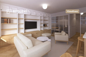 Kompletně zrekonstruovaný designový byt 3+kk (76 m²) s nadst - 9