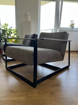 Designové křeslo - inspirace Poliform Gaston - 9