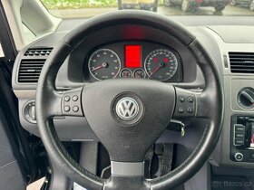 ►► — PRODÁNO —  VW TOURAN 1,6 MPI - 75 kW, NAVI ◄ - 9
