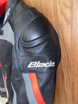 Pánská kožená bunda na motorku RST BLADE II velikost 44/L - 9