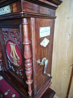 Starožitný Polyphon Musikwerke Leipzig, Německo, 1896 - 9