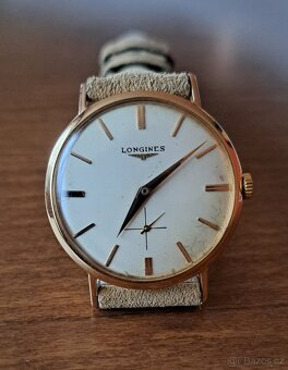 Zlaté hodinky Longines - 9