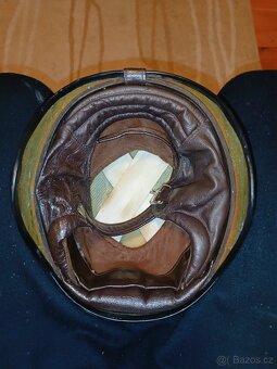 Stará přilba, helma - modrá - 9